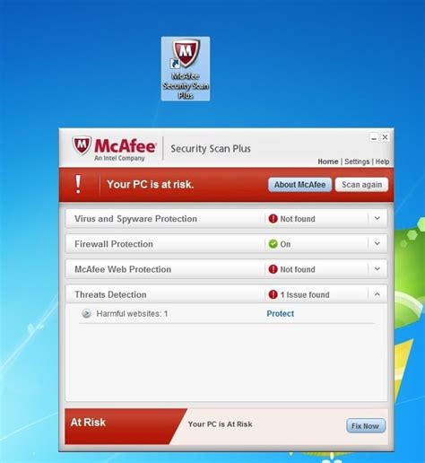 McAfee Security: Virus Scanner .